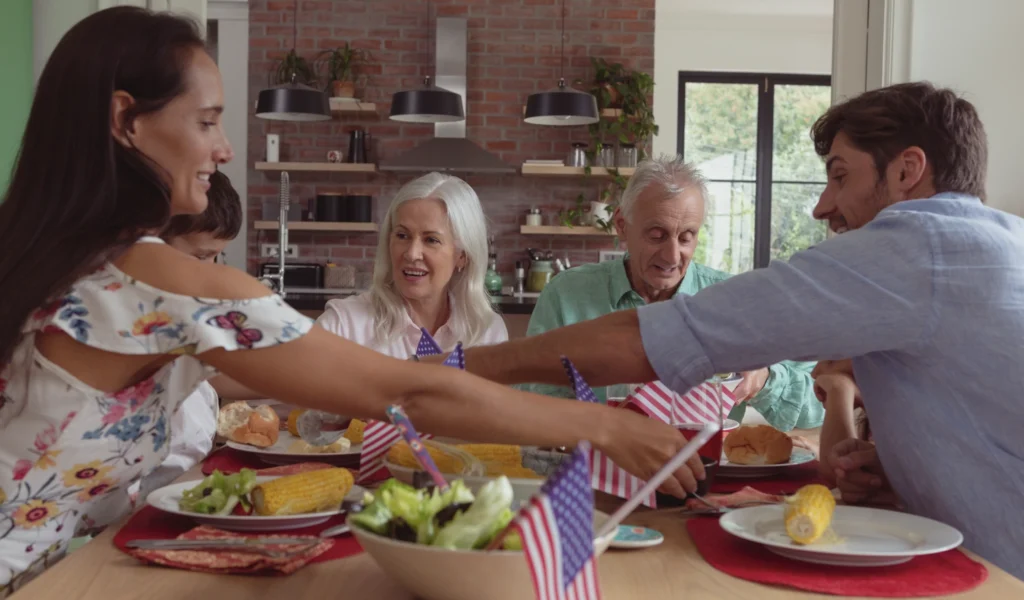 Statistics about families in the US show that families like this one have undergone big changes