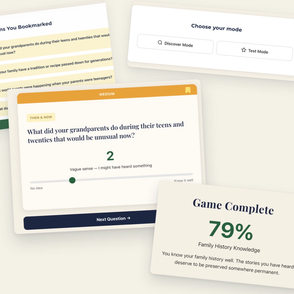 Family history game