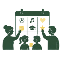 family calendar icon
